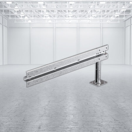 Leitplanken-Ergänzungs-Bausatz, Sigma-75, 1SP, 200 cm, aufdübeln, Stahl, Profil B