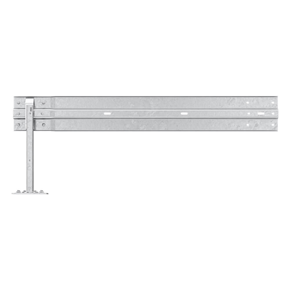 Leitplanken-Ergänzungs-Bausatz, Sigma-75, 1SP, 200 cm, aufdübeln, Stahl, Profil B – Bild 4