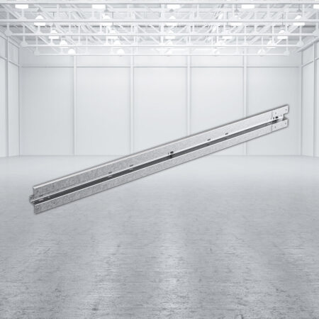 Leitplanken Verlängerungs-Bausatz 4 m zur Wandbefestigung, zum Anschrauben, Profil B