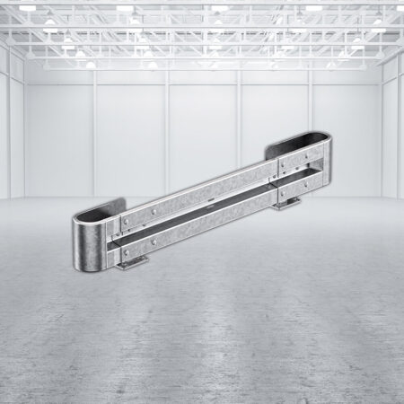 Leitplanken Komplett-Bausatz M25-1SP, 2,13 m, zum Aufschrauben, Stahl, Profil B