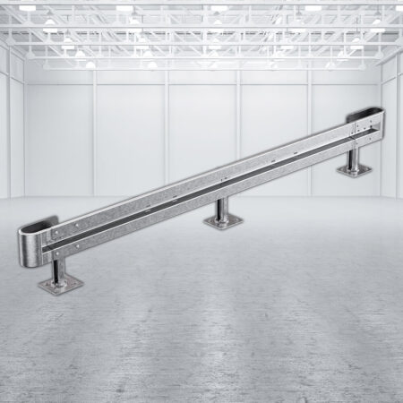 Leitplanken-Komplett-Bausatz, Sigma-51,5, 1SP, 480 cm, aufdübeln, Stahl, Profil B