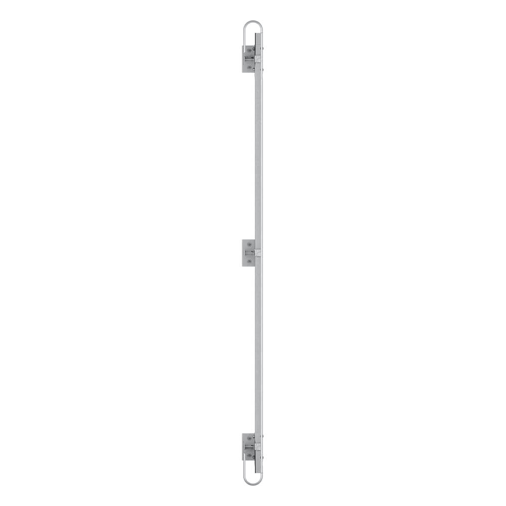 Leitplanken Komplett-Bausatz 4,80 m, IPE-Pfosten, zum Aufschrauben, Stahl, Profil B – Bild 6