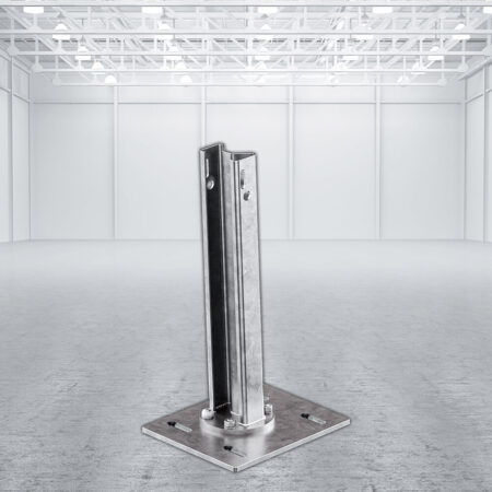 Sigma-100-Pfosten für Leitplanken mit Profil B, 51,5 cm Höhe