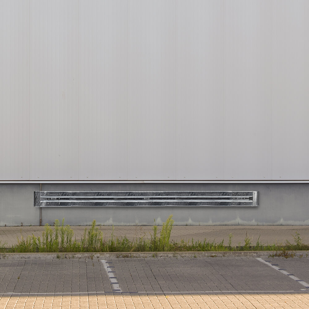 Leitplanken Komplett-Bausatz 4,80 Meter zur Wandbefestigung, zum Anschrauben, Profil B – Bild 10