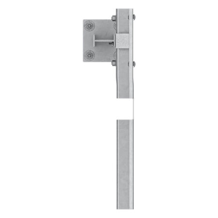 Leitplanken Verlängerungs-Bausatz Knickplanke M75-2SP, Aufschrauben, Stahl, Profil B