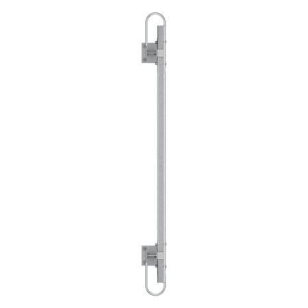 Leitplanken Komplett-Bausatz M50-2SP, 2,8 m, zum Aufschrauben, Stahl, Profil B