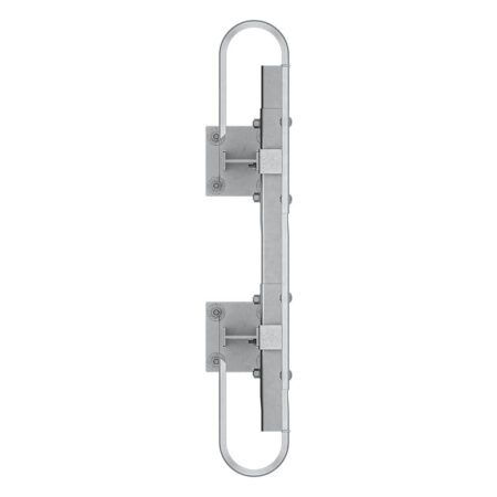 Leitplanken Komplett-Bausatz M100-1SP, 1,3 m, zum Aufschrauben, Stahl, Profil B