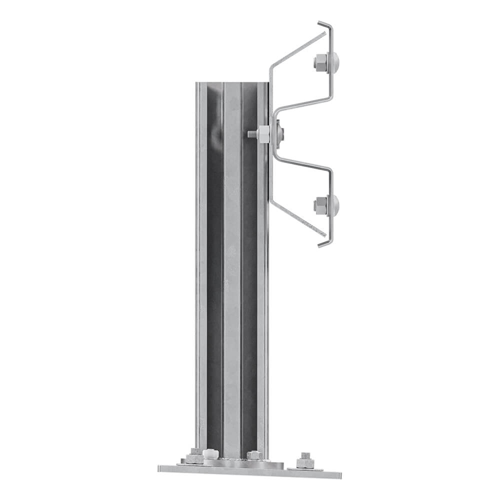 Leitplanken-Ergänzungs-Bausatz, Sigma-51,5, 1SP, 133 cm, aufdübeln, Stahl, Profil B