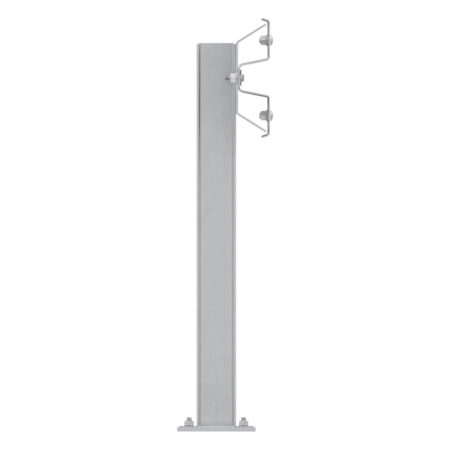 Leitplanken Verlängerungs-Bausatz M100-1SP, 4 m, zum Aufschrauben, Stahl, Profil B