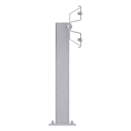 Leitplanken Verlängerungs-Bausatz M75-1SP, 4 m, zum Aufschrauben, Stahl, Profil B