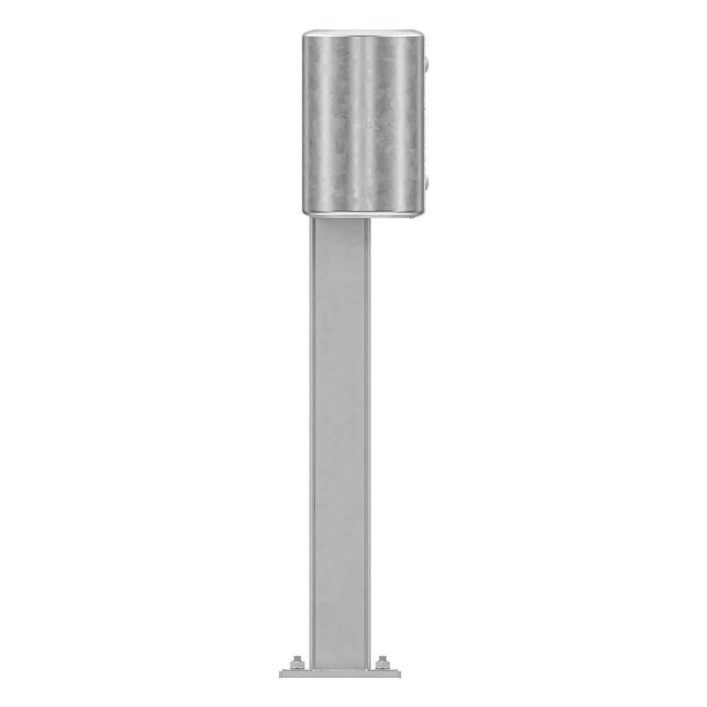 Leitplanken Komplett-Bausatz M100-1SP, 1,3 m, zum Aufschrauben, Stahl, Profil B