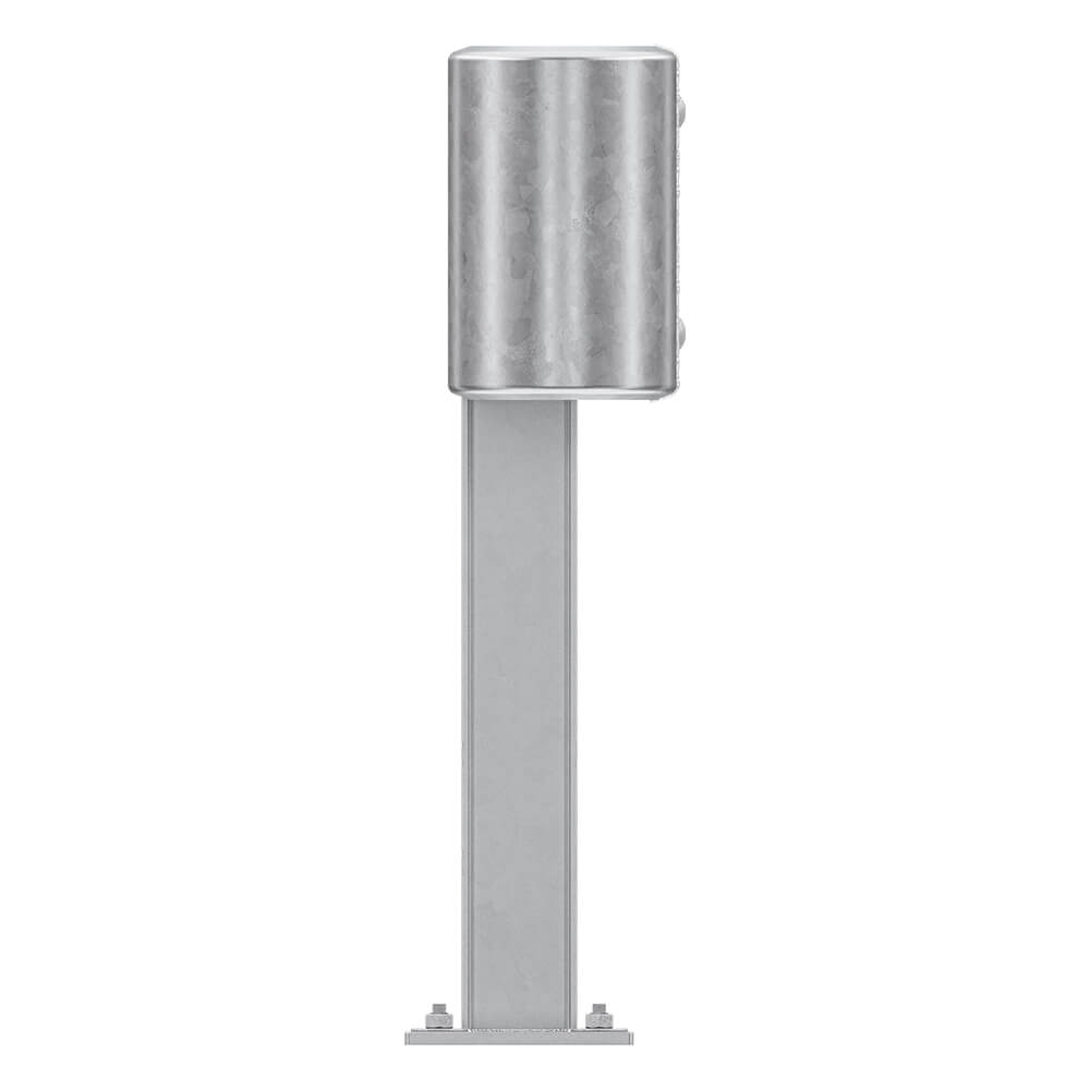 Leitplanken Komplett-Bausatz M75-1SP, 4,8 m, zum Aufschrauben, Stahl, Profil B