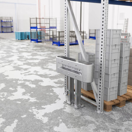 Kürzester Leitplanken-Komplett-Bausatz, M75-1SP, 105 cm, Aufschrauben, Profil B