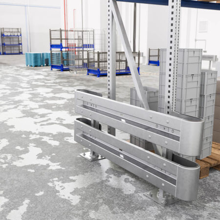Leitplanken-Komplett-Bausatz, Sigma-75, 2SP, 213 cm, aufdübeln, Stahl, Profil B