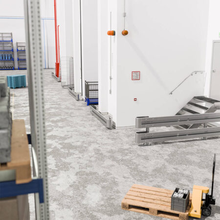 Leitplanken Komplett-Bausatz M25-1SP, 2,8 m, zum Aufschrauben, Stahl, Profil B