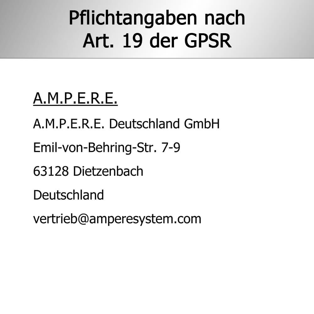 12 x A.M.P.E.R.E. Zinkspray GALVA PROCAT® Superglänzend, 500 ml Spraydose